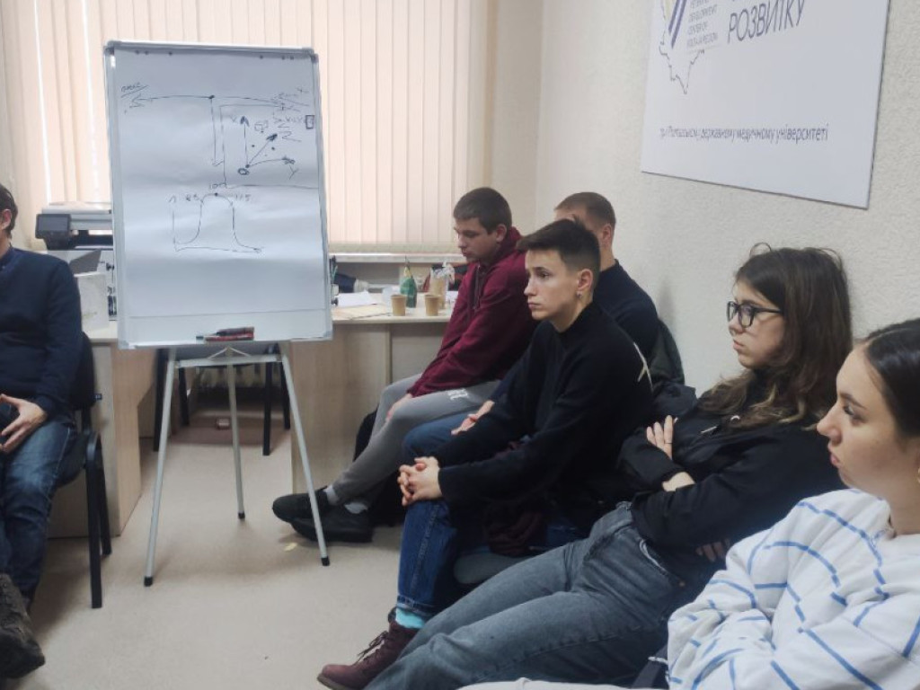 Засідання студентської наукової групи кафедри психіатрії, наркології та медичної психології